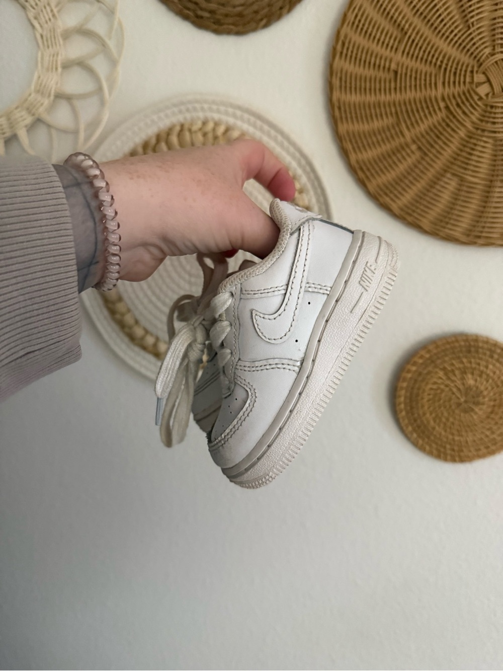 Nike Kids White Low-Top Sneaker